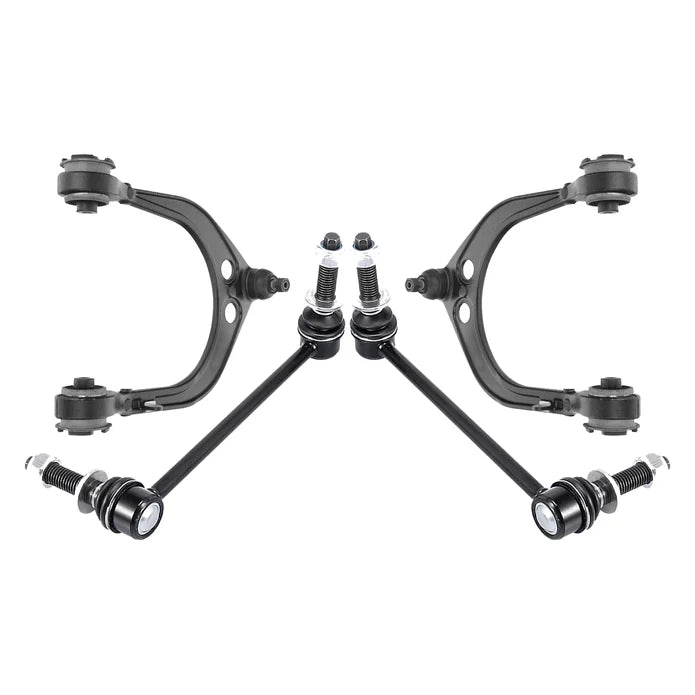 Shoxtec 4pc Suspension Kit Replacement for 09-20 Chrslyer 300; 11-20 Dodge Challenger; 09-20 Dodge Charger; RWD only Includes 2 Sway Bars 2 Upper Control Arms