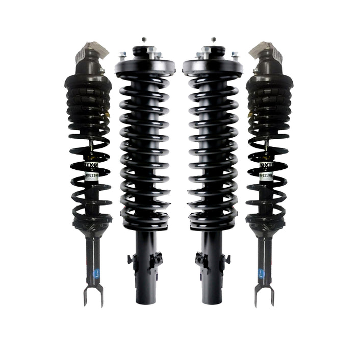 Shoxtec Full Set Complete Strut Assembly fits 1990-1993 Honda Accord Coil Spring Shock Absorber Repl. 171241 171875 11400 116321