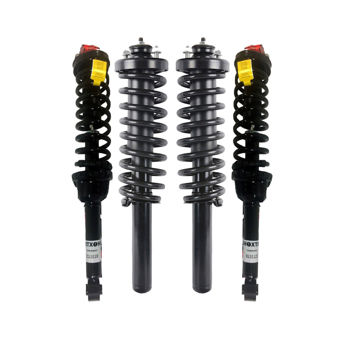 Shoxtec Full Set Complete Struts Assembly for 1997-2001 Honda CR-V Coil Spring Assembly Shock Absorber Repl. Part No. 171325 171583LR
