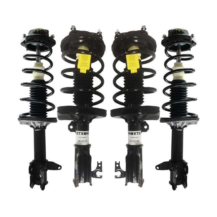 Shoxtec Full Set Complete Struts fits 2002-2003 Mazda Protege 5 Coil Spring Assembly Shock Absorber Repl. Part no. 271589 271588 171424 171425