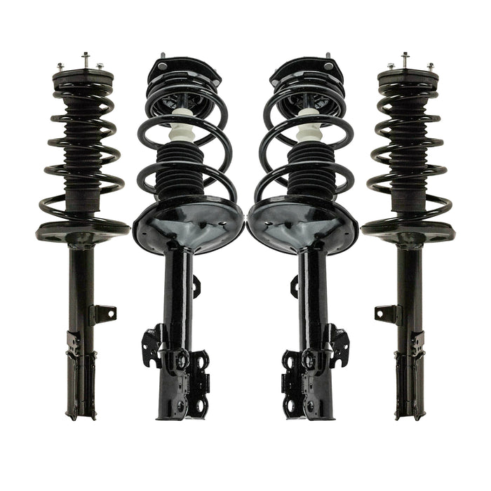 Shoxtec Full Set Complete Struts Assembly fits 2001 - 2003 Toyota Highlander AWD Only, Coil Spring Assembly Shock Absorber Repl. Part no. 171495 171494 1331590L 1331590R