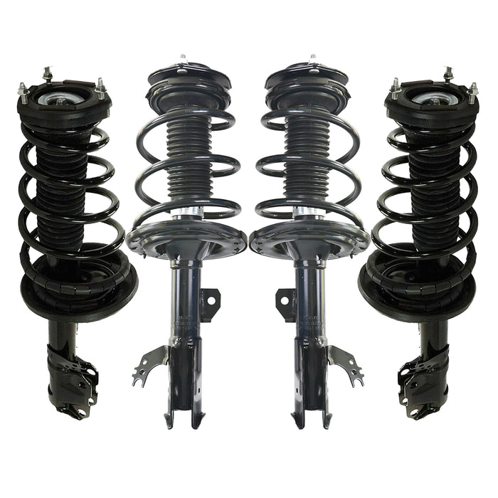 Shoxtec Full Set Complete Struts fits 2012-2014 Toyota Camry Coil Spring Assembly Shock Absorber Repl. Part no. 1333375 172943 172942