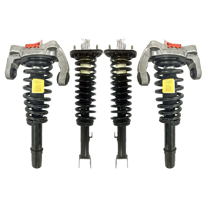 Shoxtec Full Set Complete Struts fits 1999-2000 Chrysler Cirrus; Coil Spring Assembly Shock Absorber Repl. part no. 171311 171565LR