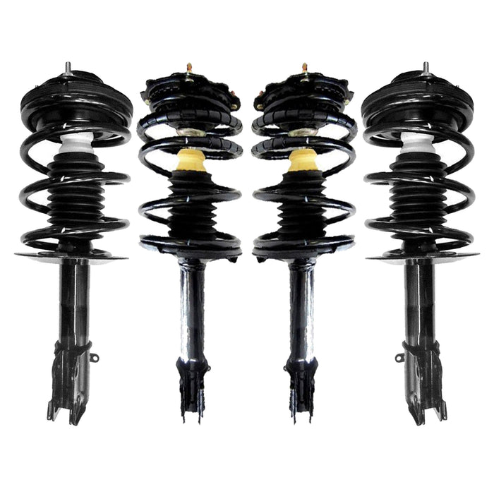 Shoxtec Full Set Complete Struts Assembly for 1995 - 1999 Dodge Neon; Plymouth Neon Coil Spring Shock Absorber Repl. part no. 171960 171959