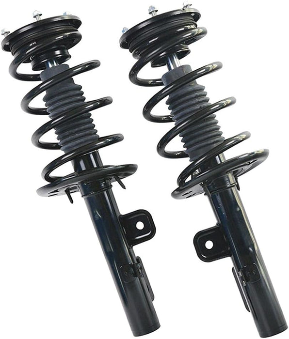 Shoxtec Front Pair Complete Struts Assembly Replacement for 2010-2011 Ford Taurus AWD Coil Spring Assembly Shock Absorber Repl. part no. 272532 272533…