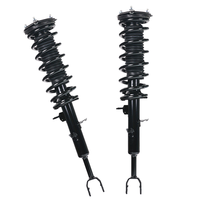 Shoxtec Front Complete Strut fits 2003-2007 Infiniti G35; 2003-2009 Nissan 350Z Coil Spring Assembly Shock Absorber Kits Repl Part No.11393 11394