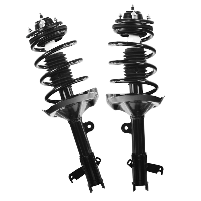 Shoxtec Front Complete Struts for 2005-2007 Honda Odyssey 3.5L V6 Coil Spring Assembly Shock Absorber Kits Repl Part no. 172536 172537