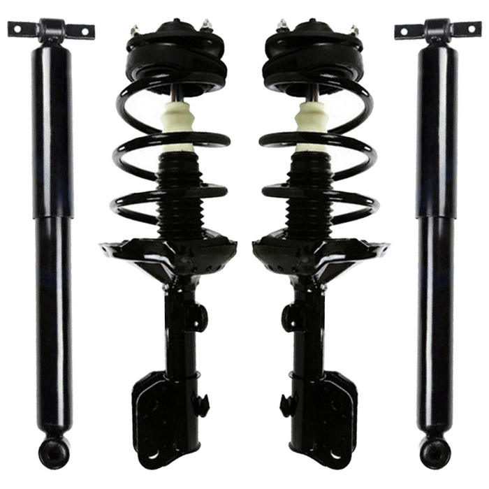 Shoxtec Full Set Complete Strut Shock Absorbers Replacement for 2005-2007 Honda Odyssey; All Trim Levels Repl. no 11901 11902 37316