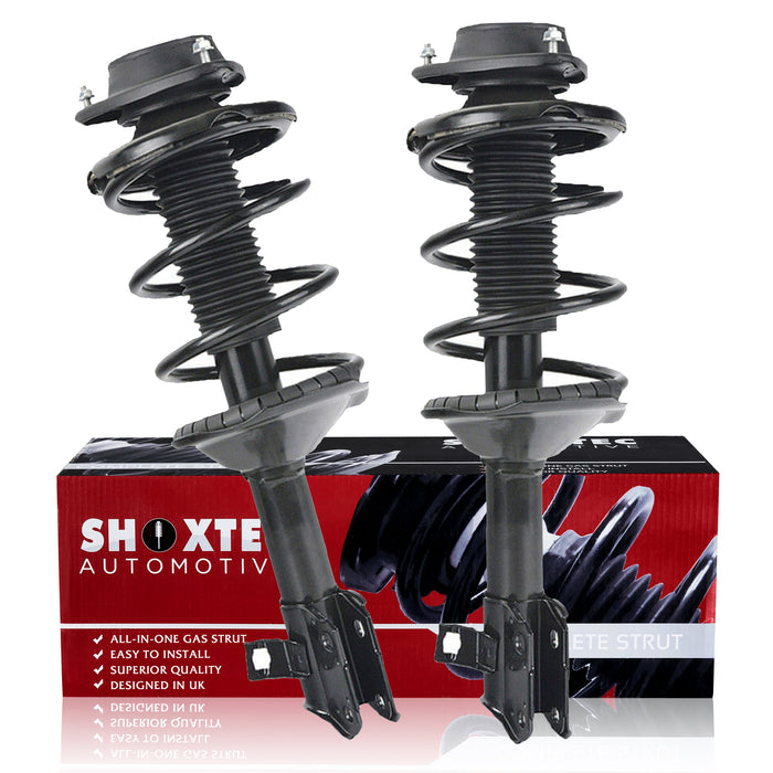 Shoxtec Front Complete Struts fits 1998 1999 Subaru Legacy Coil Spring Assembly Shock Absorber Repl. Part no. 1331761L 1331761R
