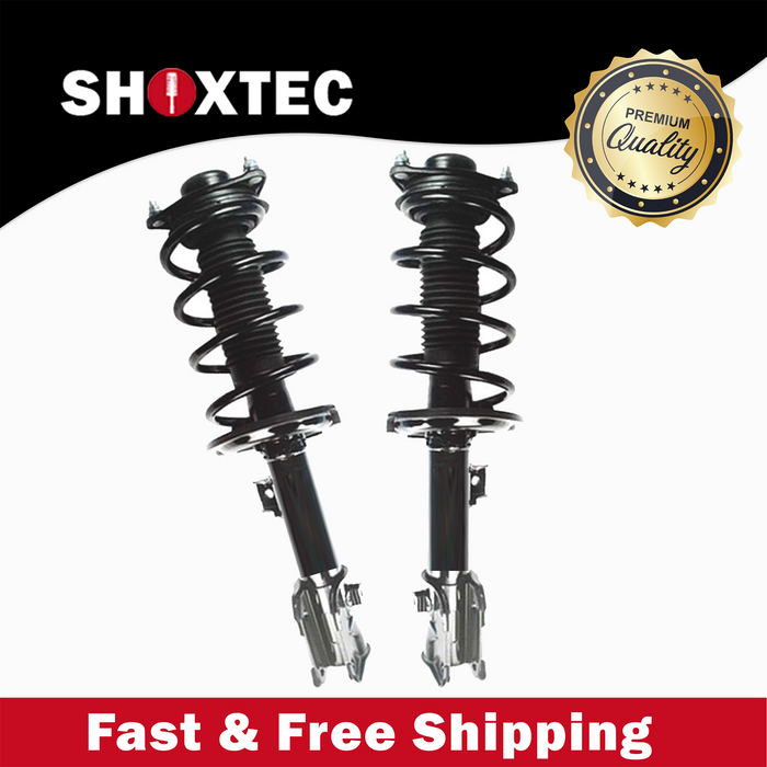 Shoxtec Front Complete Strut Assembly Replacement for 2013-2018 Hyundai Santa Fe; 2014-2015 Kia Sorento Repl No. 1333532L,1333532R