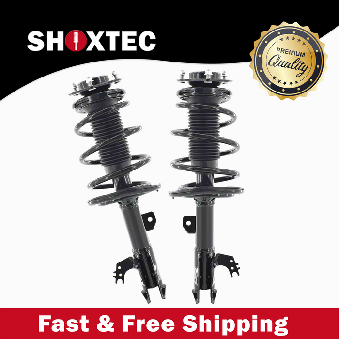 Shoxtec Front Complete Strut Assembly Replacement for 2013-2015 Toyota Avalon; V6 3.5L, FWD Only  Repl No. 1333567L,1333567R