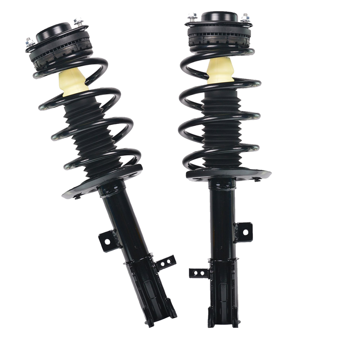 Shoxtec Front Complete Struts For 2008 - 2014 Dodge Avenger; 2007 - 2010 Chrysler Sebring Coil Spring Shock Absorber Repl Part No. 171131 171130