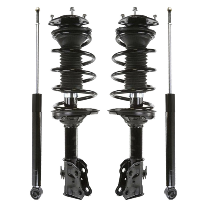Shoxtec Full Set Complete Strut Shock Absorbers Replacement for 2000-2005 Toyota Echo; All Trim Levels Repl. no 171575 5987