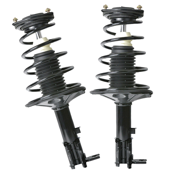 Shoxtec Rear Complete Struts Assembly fits 2000-2005 Hyundai Accent Coil Spring Assembly Shock Absorber Kits Repl Part No. 171584 171585
