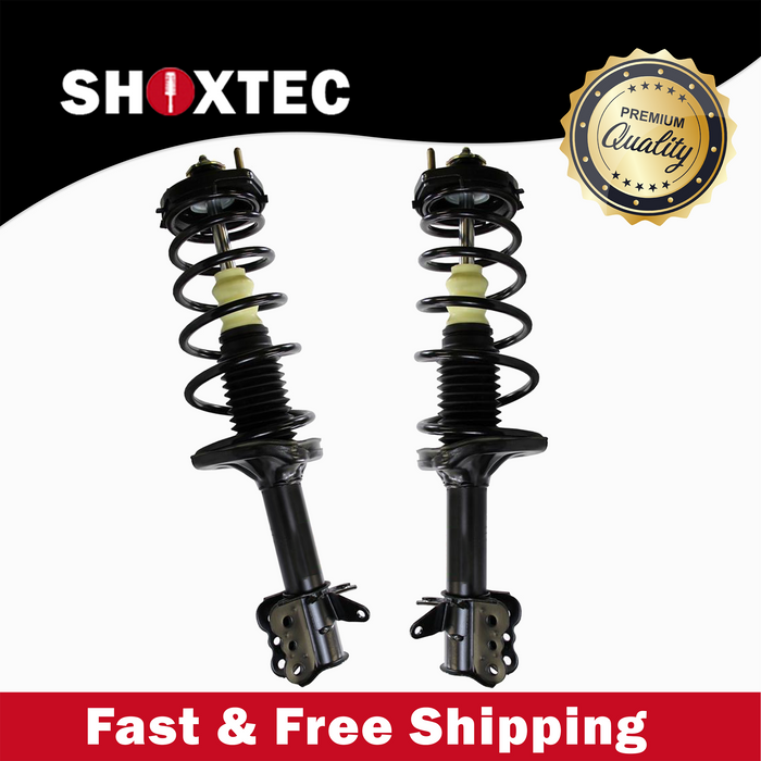 Shoxtec Front Complete Strut Assembly Replacement For 1998-2003 Mazda Protege, Repl Part No. 171589,171588