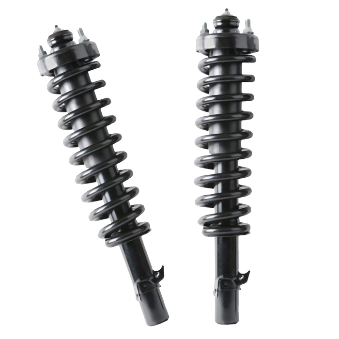 Shoxtec Front Complete Strut Replacement for 1992-1995 Honda Civic Coil Spring Assembly Shock Absorber Kits Repl Part No. 171946 171945