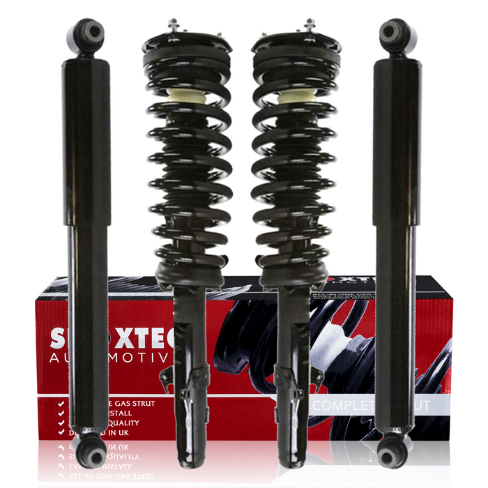Shoxtec Full Set Complete Strut Shock Absorbers Replacement for 2003-2008 Mazda 6; Submodel i Repl. no 172195 5784