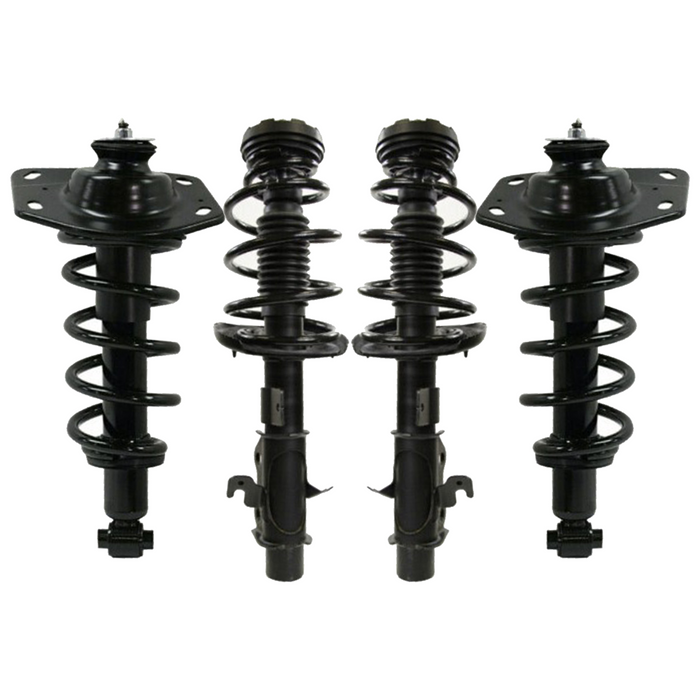 Shoxtec Full Set Complete Strut Shock Absorbers Replacement for 2011-2012 Chevrolet Camaro; LS, LT; Repl. No 172337 172336 273029L 273029R