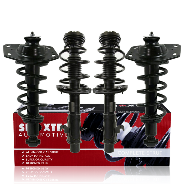 Shoxtec Full Set Complete Strut Shock Absorbers Replacement for 2011-2012 Chevrolet Camaro; LS, LT; Repl. No 172337 172336 273029L 273029R