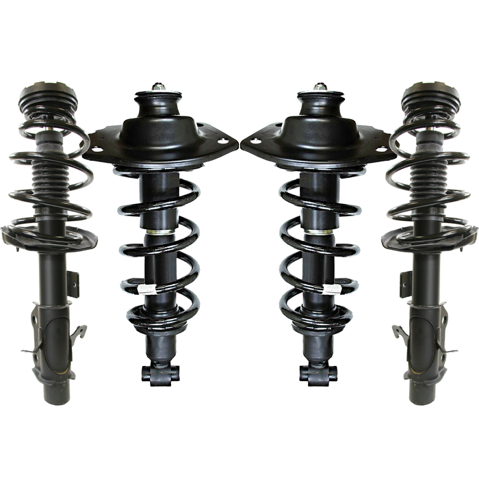 Shoxtec Full Set Complete Struts Assembly Replacement for 2010 - 2012 Chevrolet Camaro Coil Spring Shock Absorber Repl. part no 172360 172359 173030L 173030R