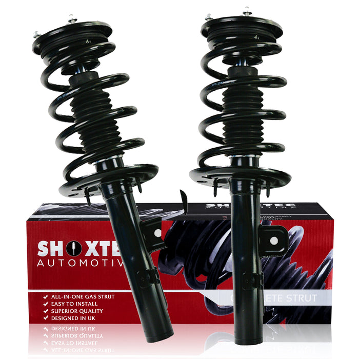 Shoxtec Front Complete Strut Assembly fits 2010-2011 Ford Taurus Coil Spring Assembly Shock Absorber Repl.172532 172533