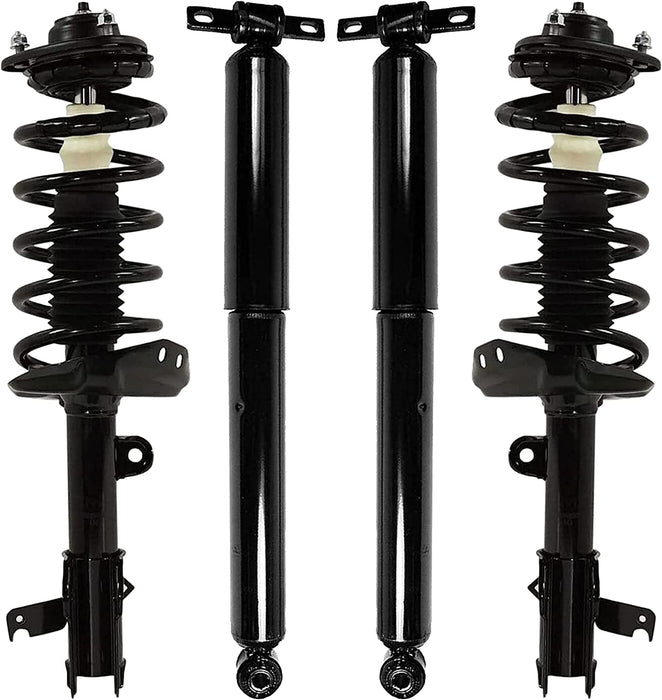 Shoxtec Full Set Shock Absorbers Replacement for 2008-2010 Honda Odyssey Fits All SubModel and Trims, Repl. Part No.172542, 172541, 37316