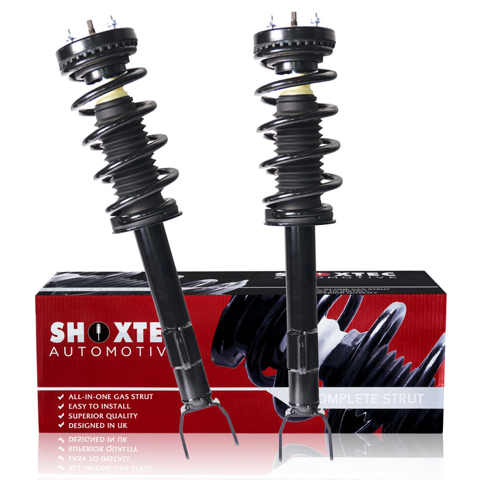 Shoxtec Front Complete Struts fits 2012-2019 Dodge Challenger;  2012-2017 Dodge Charger Coil Spring Assembly Shock Absorber Repl. Part no.172665