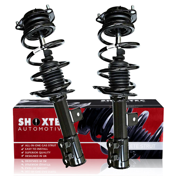 Shoxtec Front Complete Struts Assembly Replacement for 2011 - 2016 Hyundai Elantra Coil Spring Shock Absorber Repl. part no 172709 172708