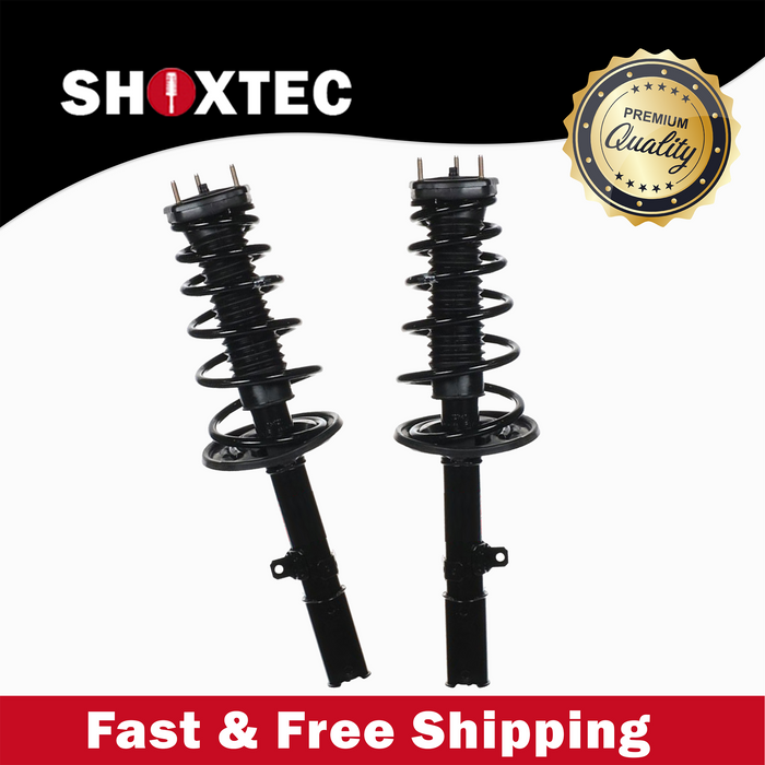 Shoxtec Rear Pair Complete Strut Assembly Replacement for 2006-2007 Toyota Avalon Repl No. 172741,172742