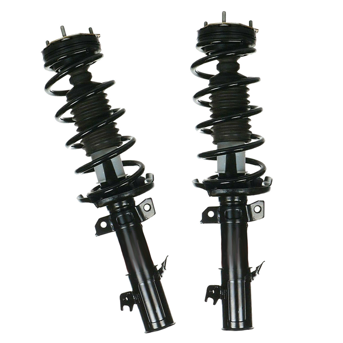 Shoxtec Front Complete Struts Assembly Replacement for 2014 - 2015 Ford Fiesta Coil Spring Shock Absorber Repl. part no 172786 172785