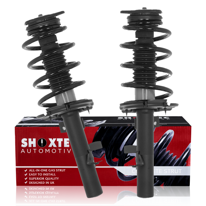 Shoxtec Front Complete Struts Assembly Replacement for 2014-2016 Ford Transit Connect; 1.6L l4; 104.8" Wheelbase Repl. part no. 172787, 172788