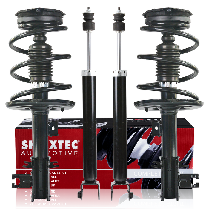 Shoxtec Full Set Shock Absorbers Replacement for 2013 Nissan Altima; Sedan with 2.5L I4, 3.5L V6 Only, 2014-2017 Nissan Altima; Sedan type, Repl. Part No.172902 172901 5637