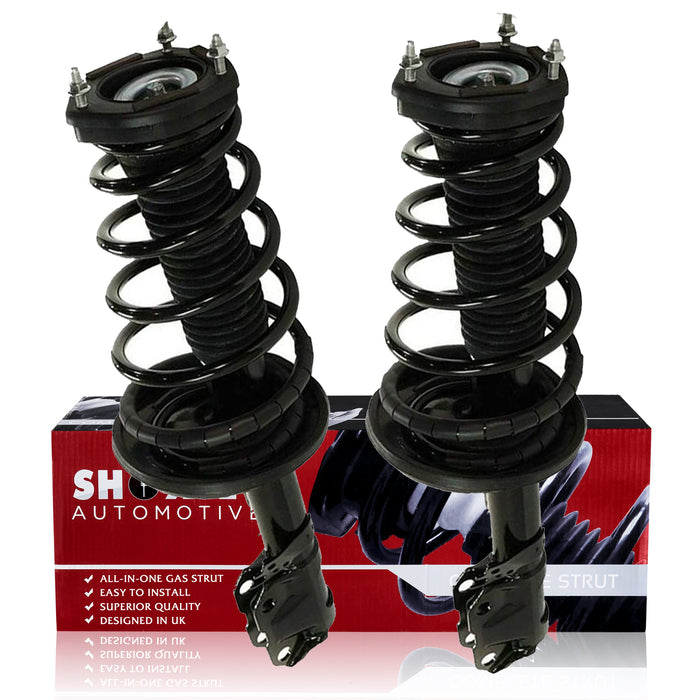 Shoxtec Rear Complete Struts Assembly for 2012 - 2017 Toyota Camry L; LE; XLE; Hybrid LE; Hybrid XLE; 2.5L I4, 3.5L V6; Shock Absorber Kits Repl. Part no. 172943 172942