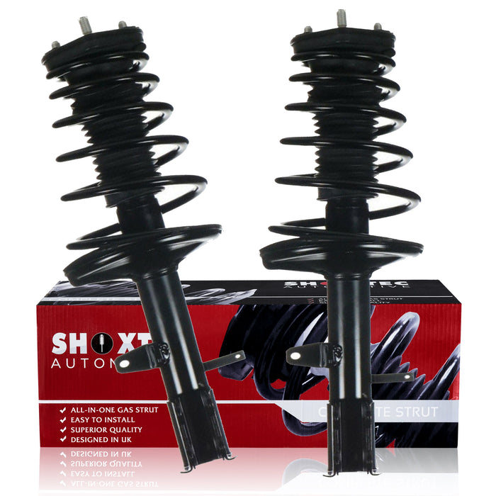 Shoxtec Rear Complete Strut fits 2009-2012 Toyota Venza Coil Spring Assembly Shock Absorber Repl Part No. 172965 172964