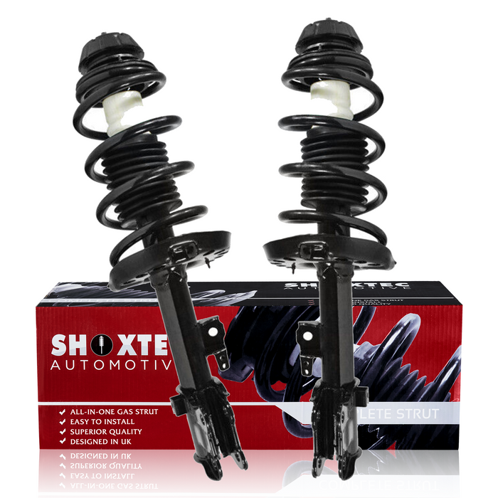Shoxtec Front Complete Strut Assembly Replacement For 2012 Kia Soul Base L4 1.6L, 2013 Kia Soul Base L4 1.6L, L4 2.0L Repl No. 2333332L,2333332R