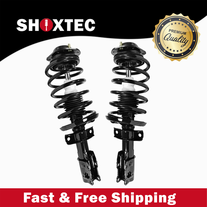 Shoxtec Front Complete Strut Assembly Replacement For 2009-2010 Dodge Challenger SE, Exclude Performance Suspension Repl No. 2335531L,2335531R