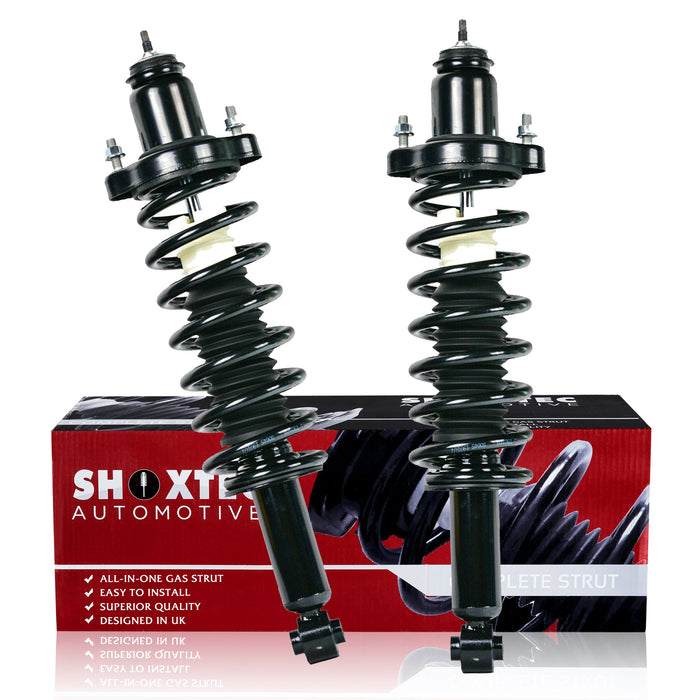 Shoxtec Rear Complete Struts fits 2007-2010 Jeep Compass; 2007-2010 Jeep Patriot Coil Spring Assembly Shock Absorber Repl. Part no. 272401