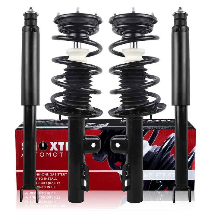 Shoxtec Full Set Shock Absorbers Replacement for 2010-2011 Ford Flex; 3.5L V6, Naturally Aspirated; AWD, FWD, Repl. Part No.272534, 272535, 37329