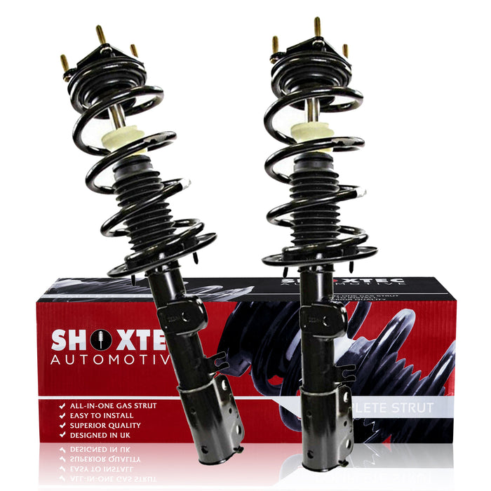 Shoxtec Front Complete Struts Assembly Replacement for 2011 - 2013 Ford Explorer Coil Spring Shock Absorber Repl. part no 272621 272620