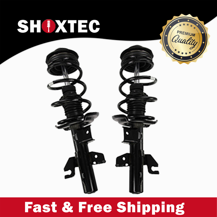 Shoxtec Front Complete Strut Assembly Replacement For 2013 Dodge Dart SXT, Aero, SE, Limited, Rallye, 2014-2016 Dodge Dart SXT, Aero, SE Repl No. 272642,272641