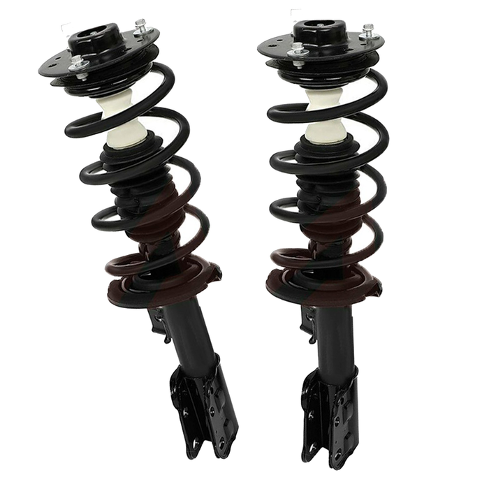 Shoxtec Front Complete Struts Assembly Replacement for 2010 - 2017 GMC Terrain 2012 - 2012 Chevrolet Captiva Sport Coil Spring Shock Absorber Repl. part no 372527 372526