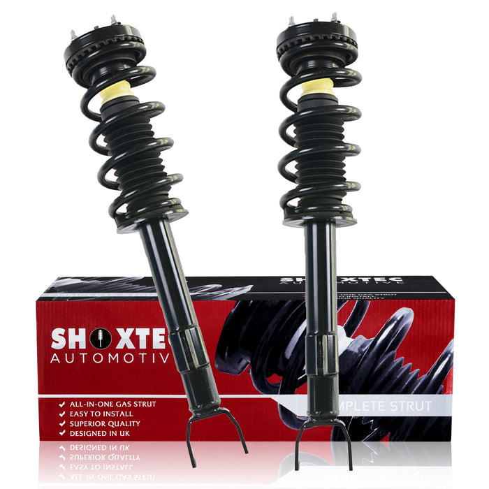Shoxtec Front Complete Struts Assembly fits 2011, 2014-2019 Dodge Charger; 2011 Dodge Challenger Shock Absorber Repl Part no. 372665