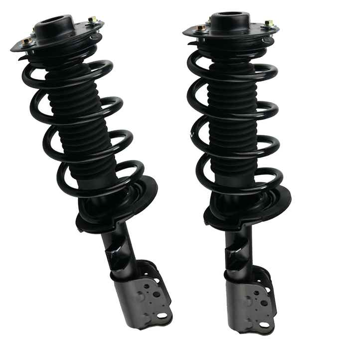 Shoxtec Front Complete Struts Assembly Replacement for 2010 - 2017 GMC Terrain 2012 - 2012 Chevrolet Captiva Sport Coil Spring Shock Absorber Repl. part no 572527 572526