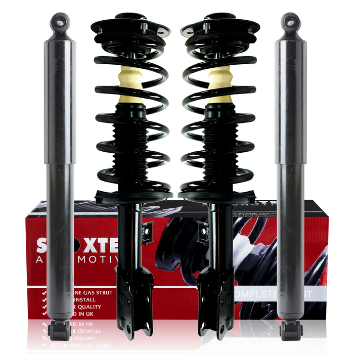 Shoxtec Full Set Complete Strut Shock Absorbers Replacement for 2007-2010 Chevrolet Equinox; Replacement for 2008-2010 Saturn Vue AWD Only Repl. no 172527 172526 911258