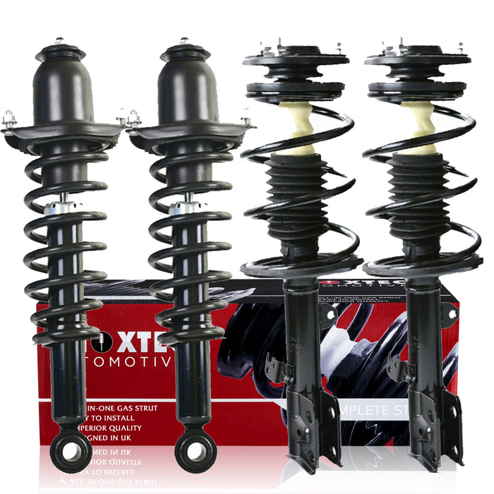 Shoxtec Full Set Complete Strut fits 2009-2013 TOYOTA Corolla Coil Spring Shock Absorber Kits Repl Part No. 472598 472597