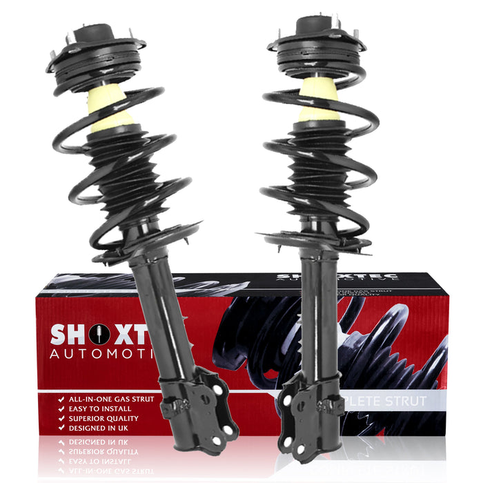 Shoxtec Front Complete Struts Fits 2010-2015 Hyundai Tucson; 2011-2016 KIA Sportage Coil Spring Assembly Shock Absorber Repl Part no. 11745 11746