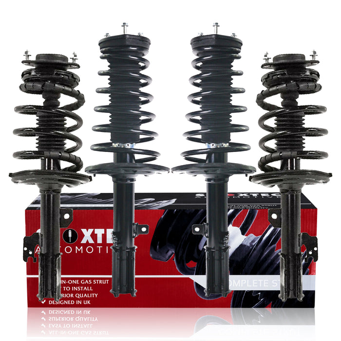 Shoxtec Full Set Complete Strut Assembly for 2007-2011 TOYOTA Camry SE Coil Spring Shock Absorber Repl. Part No.172385 172384 272307 272308