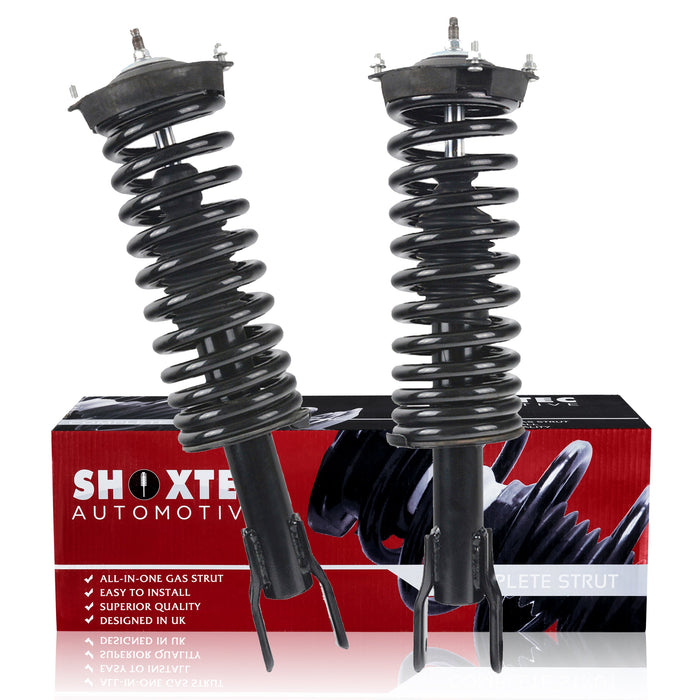 Shoxtec Front Complete Struts for 1989 - 1997 Ford Thunderbird; 1989 - 1997 Mercury Cougar Coil Spring Shock Absorber Repl. Part no.171845L 171845R