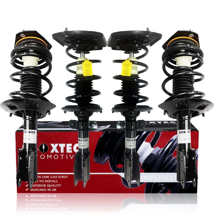 Shoxtec Full Set Complete Strut Shock Absorbers Replacement for 1997-2005 Buick Century; Replacement for 97-04 Buick Regal; Replacement for 97-03 Buick Grand Prix; Repl. no 171662L 171662R 171661