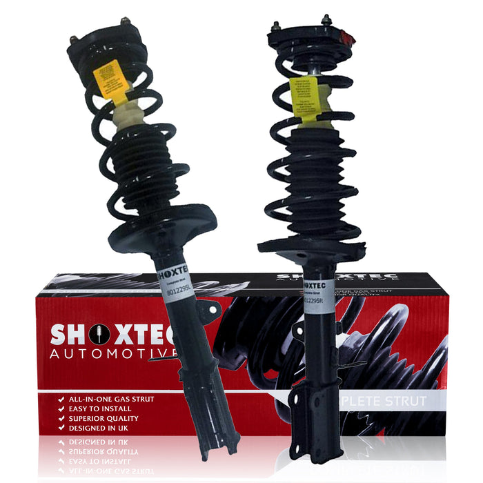 Shoxtec Rear Complete Struts Coil Sprig Assembly for 1998-2002 Chevrolet Prizm; 1993-1997 Geo Prizm; 1993-2002 Toyota Corolla; Repl. 171954 171953